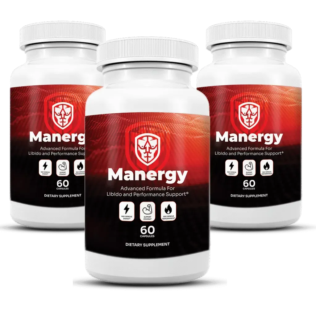 Manergy Natural Energy & Stamina Support Supplement